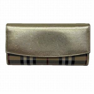 Pre Loved burberry Women brown | beige Wallets